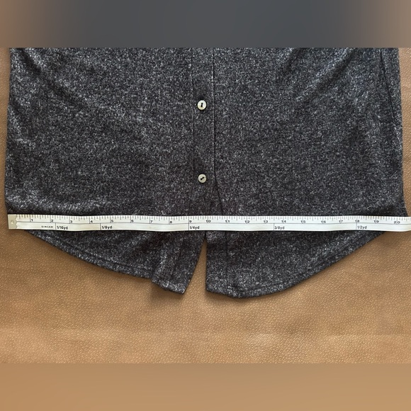 Button-Up Gray Cardigan - Picture 10 of 12